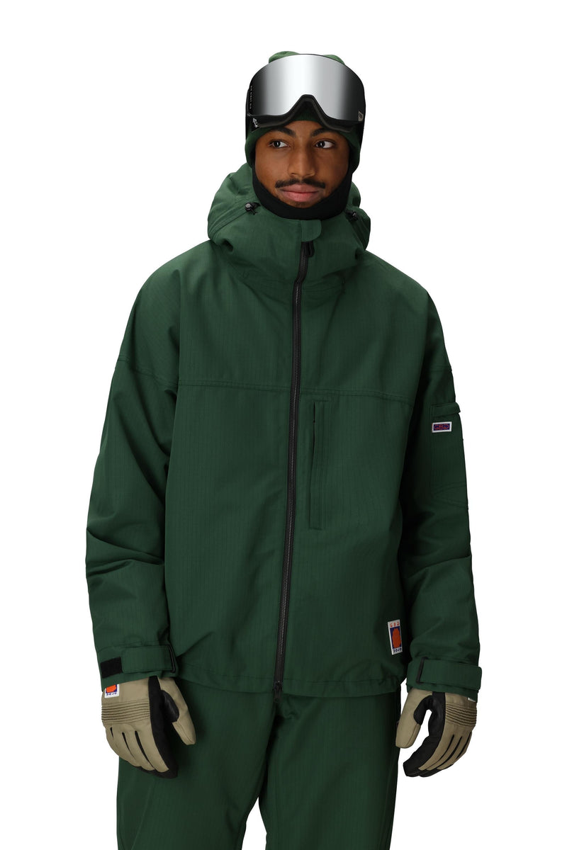 686 Dojo Shell Jacket Moss Green Ripstop