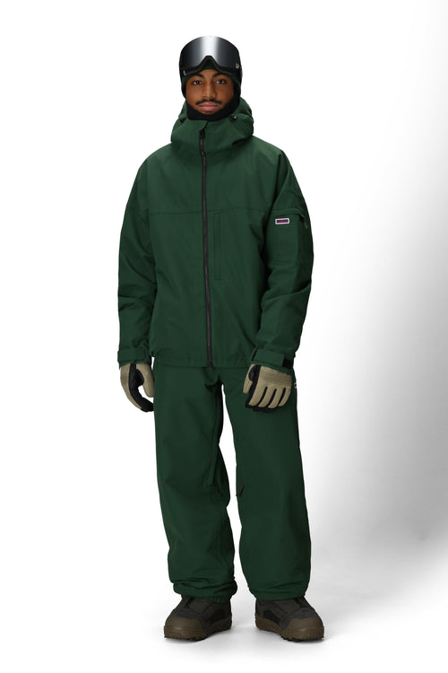686 Dojo Shell Jacket Moss Green Ripstop