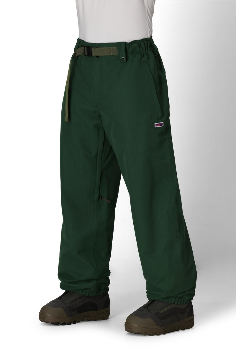 686 Dojo Shell Pant Moss Green Ripstop