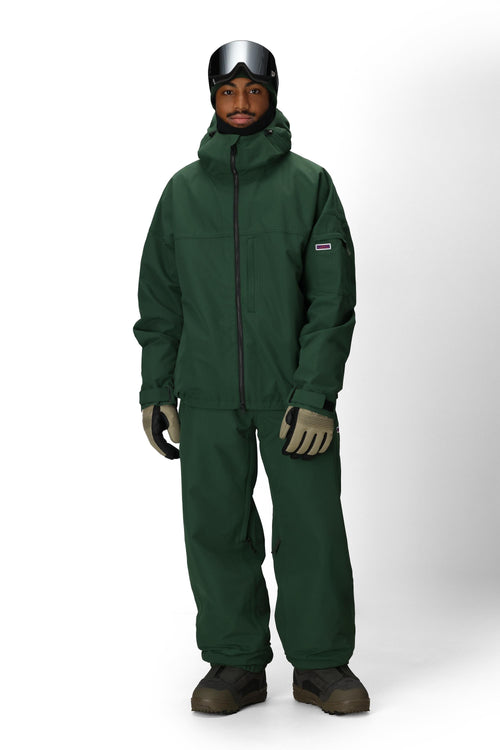 686 Dojo Shell Pant Moss Green Ripstop