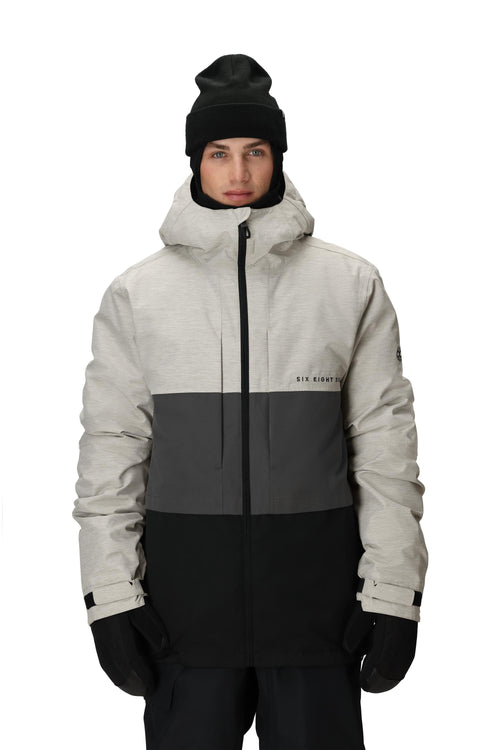 686 Smarty 3-IN-1 Form Jacket White Heather