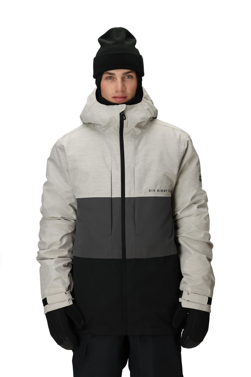 686 Smarty 3-IN-1 Form Jacket White Heather