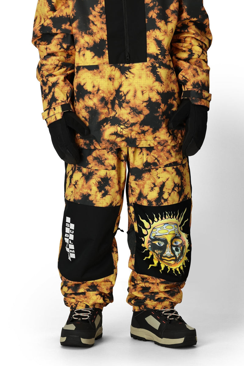 686 Sublime Shell Pants Sublime Orange Tie Dye
