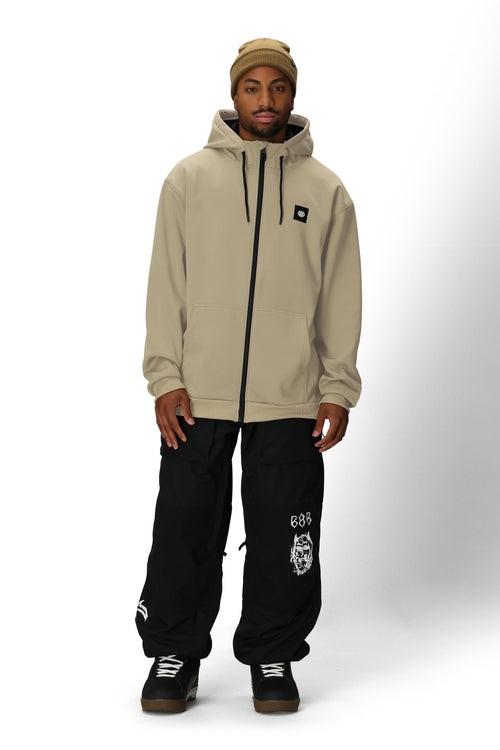 686 Bonded Fleece Zip Hoody Sage