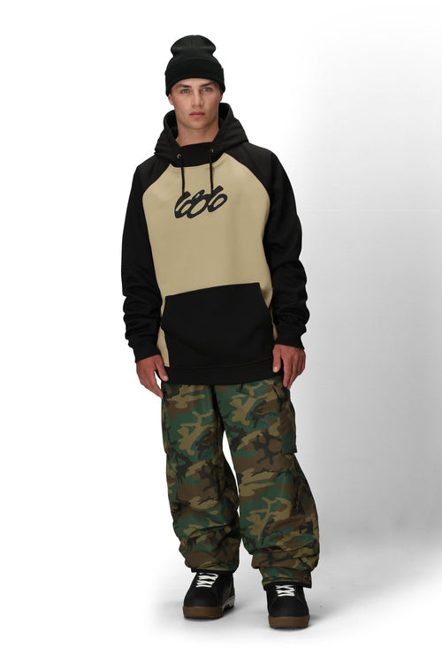 686 Bonded Fleece Hoody Sage Colorblock