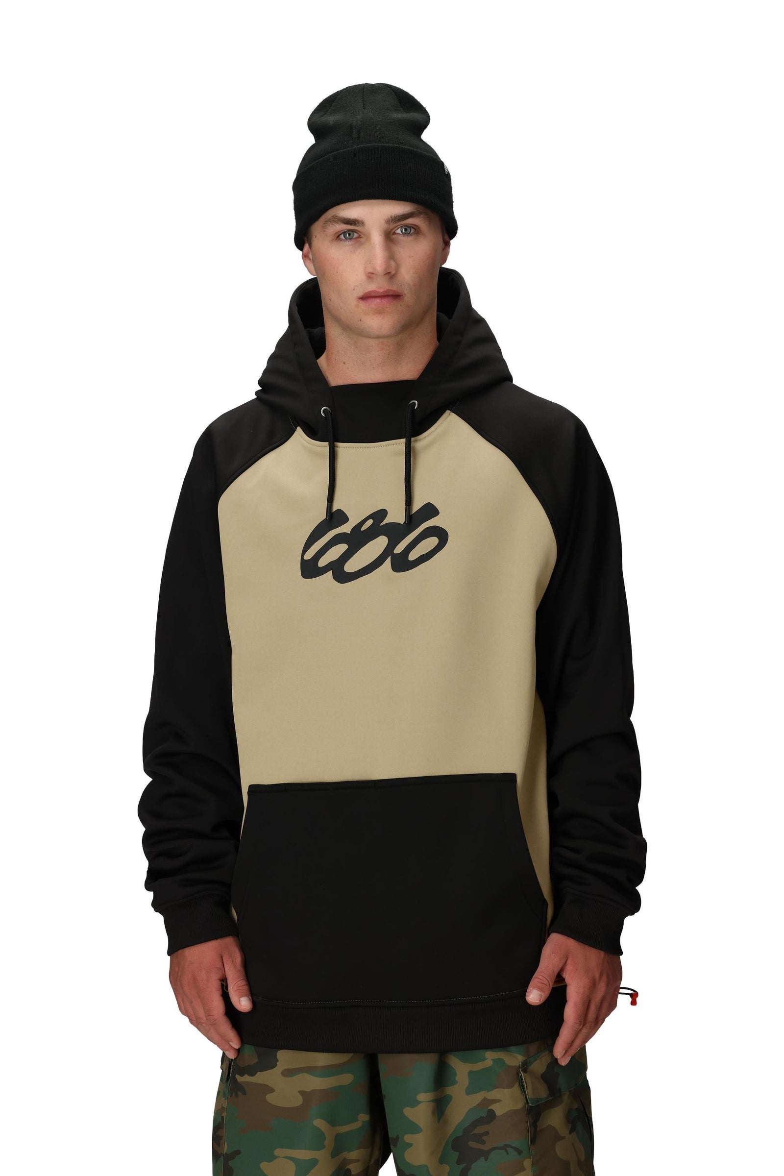 686 Bonded Fleece Hoody Sage Colorblock