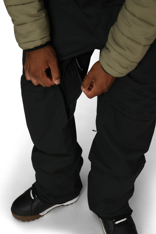 686 Hot Lap Insulated Bib Black