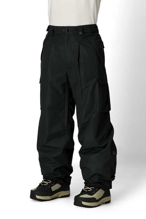 686 Essox Cargo Pant Black
