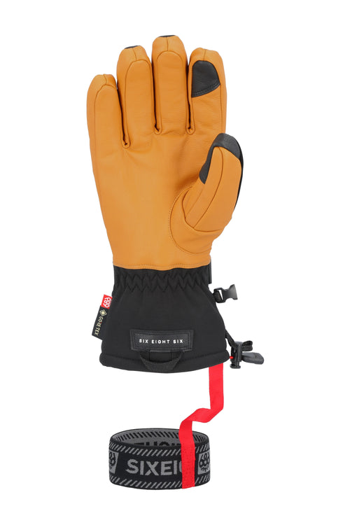 686 Gore-Tex Leather Linear Glove Natural