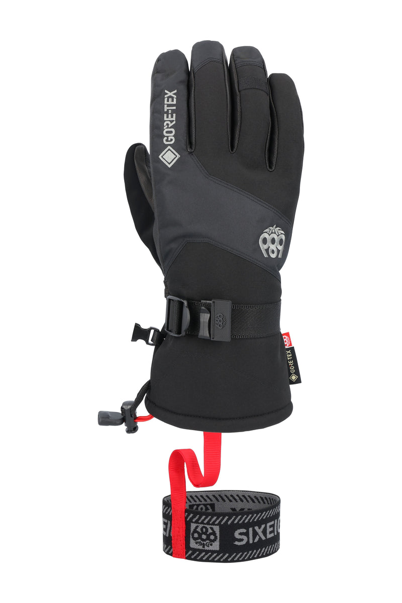 686 Gore-Tex Leather Linear Glove Black