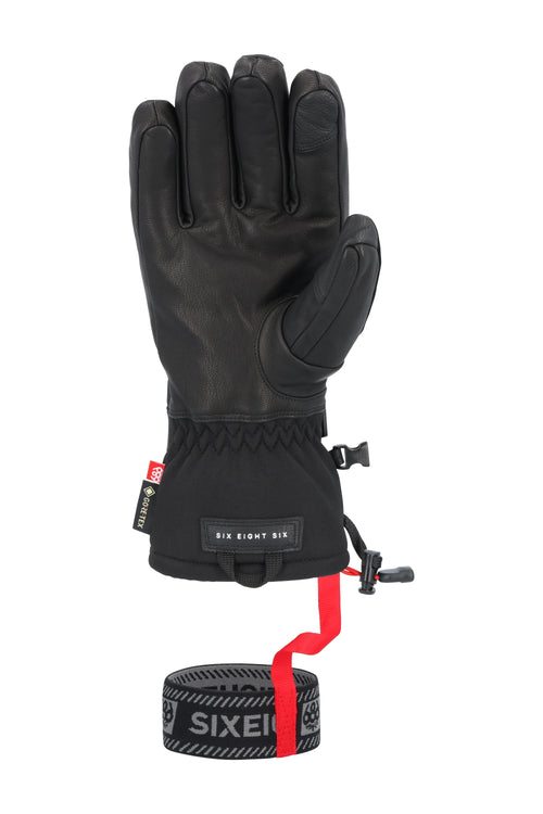 686 Gore-Tex Leather Linear Glove Black