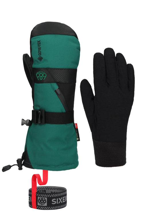686 Gore-Tex Smarty 3-in-1 Gauntlet Mitt Emerald Green