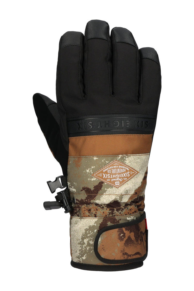 686 Infiloft Recon Glove Caramel Hemisphere Print