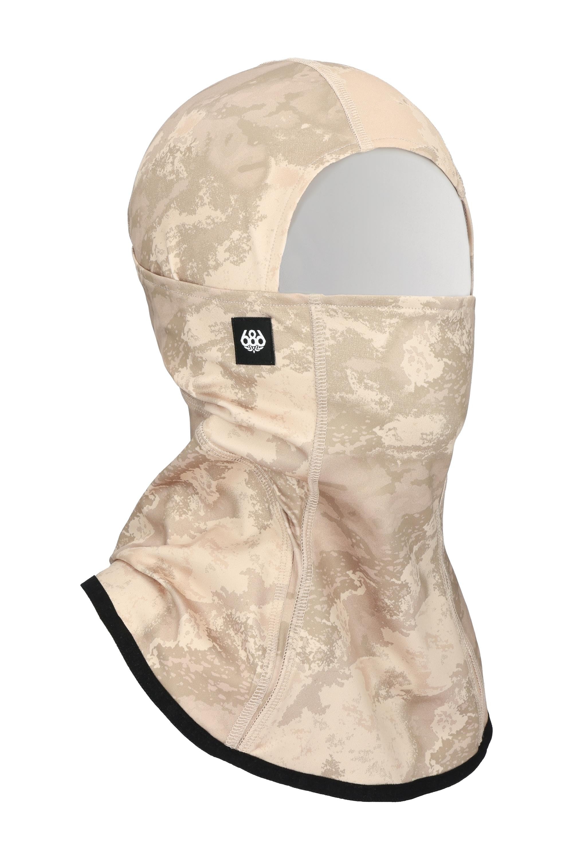 686 Alpha Hinged Balaclava Limestone Hemisphere Print