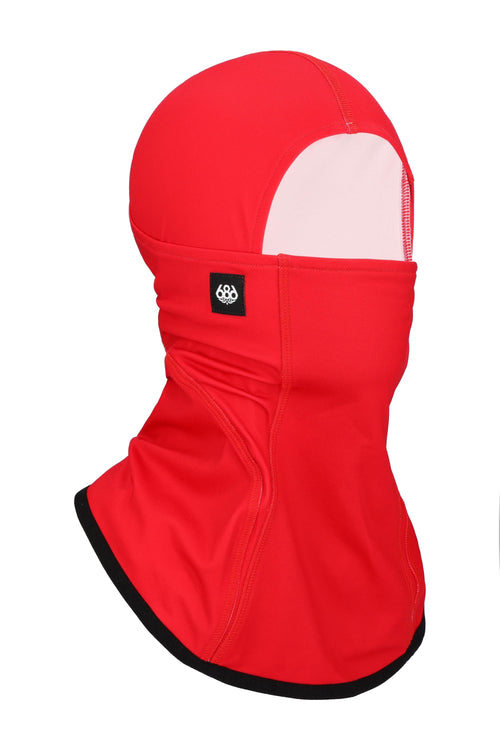 686 Alpha Hinged Balaclava True Red