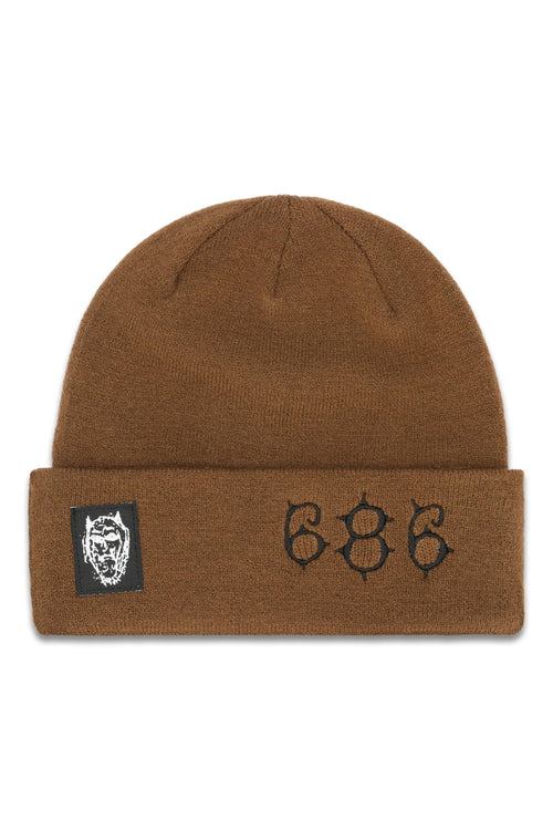 686 Cooper Beanie Caramel