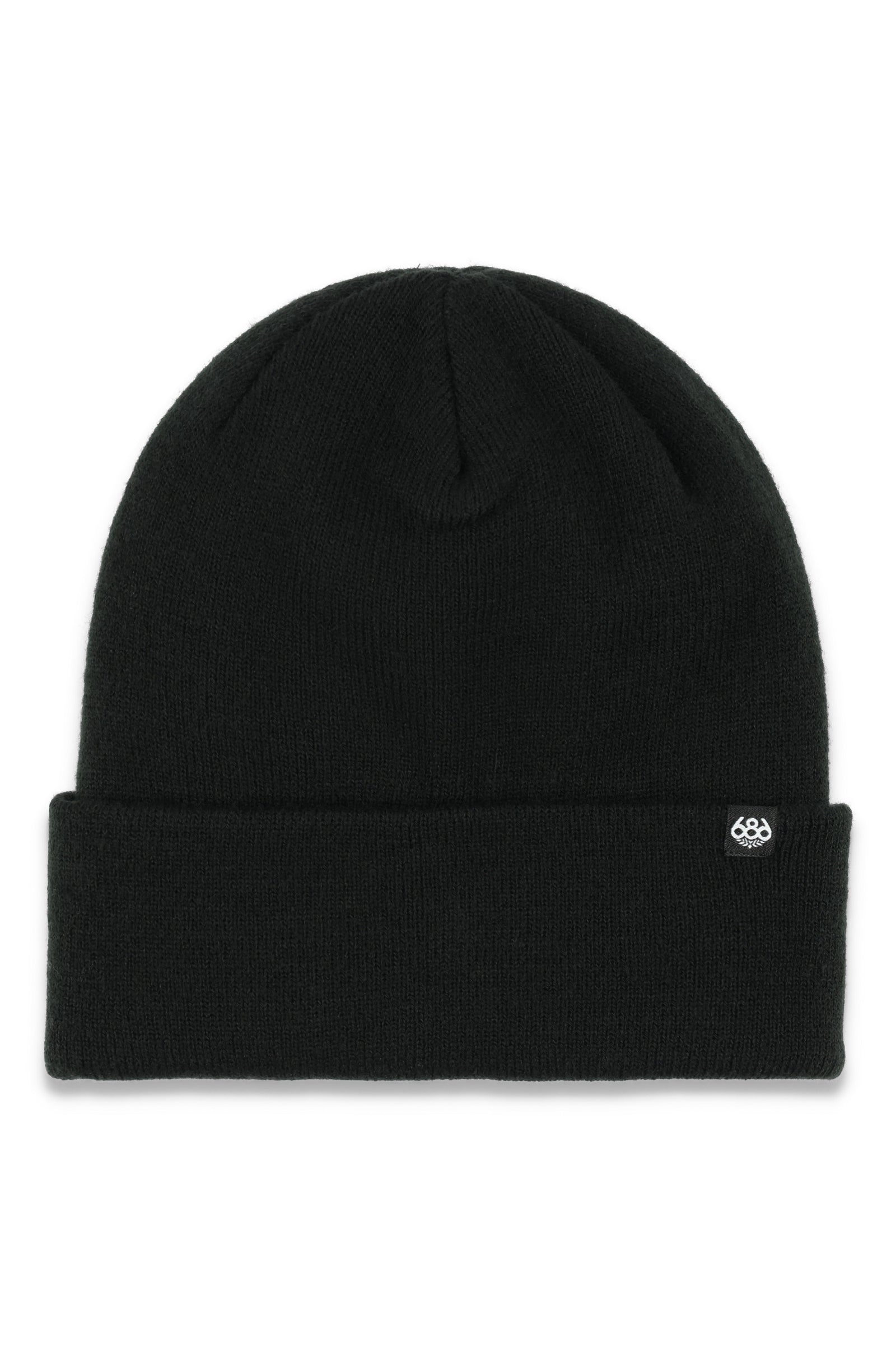 686 Standard Roll Up Beanie Black
