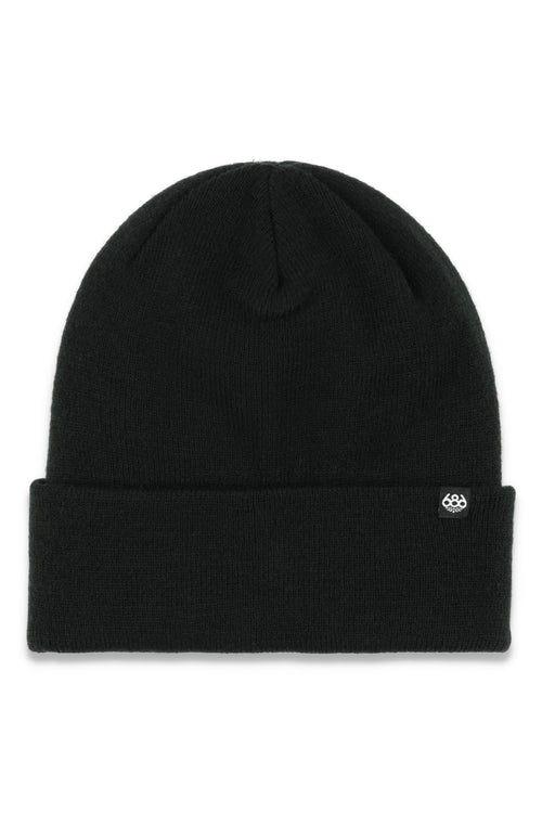 686 Standard Roll Up Beanie Black