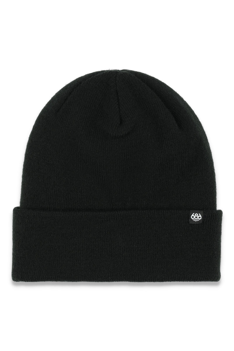 686 Standard Roll Up Beanie Black