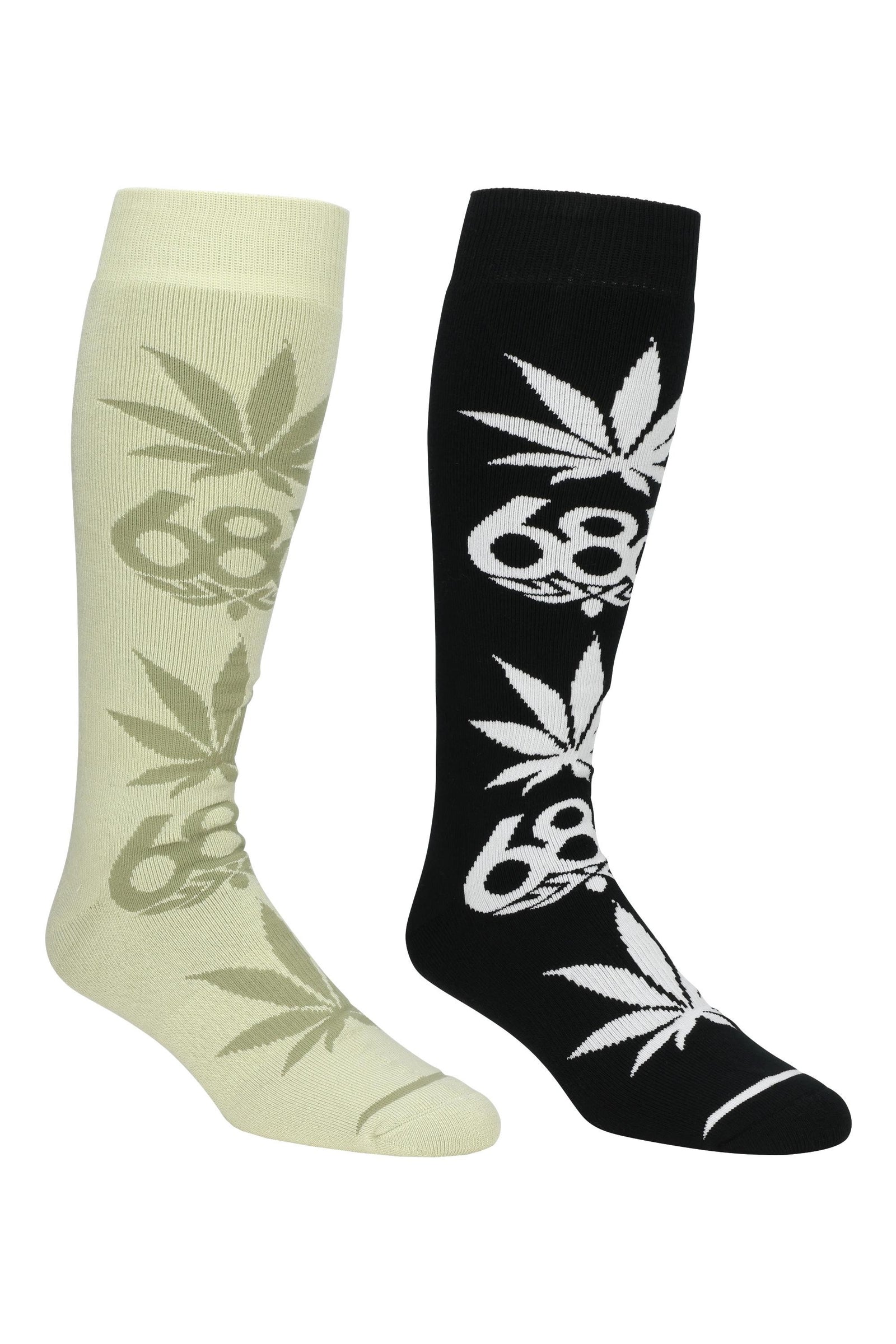 686 Huf Socks 2-Pack Multi