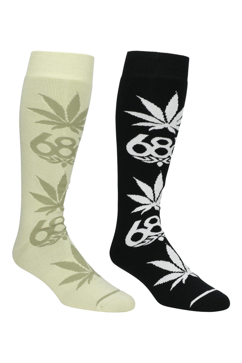 686 Huf Socks 2-Pack Multi