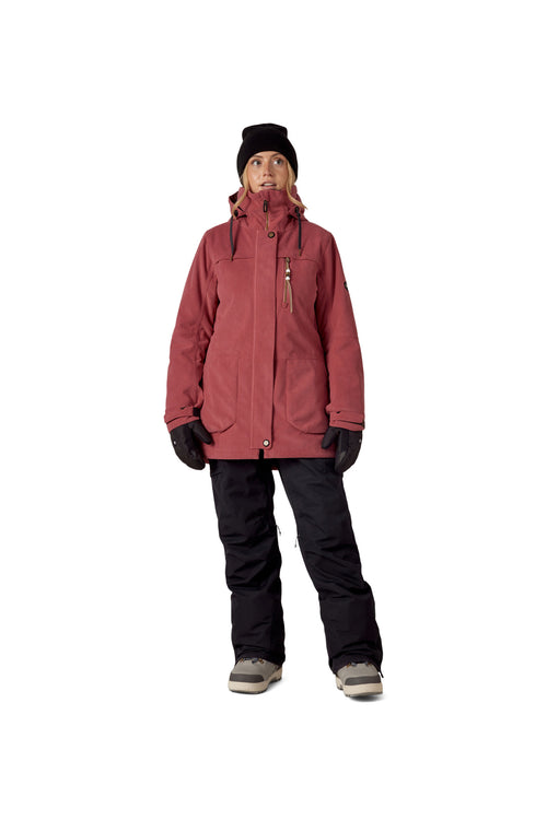 686 Women's Spirit Jacket Rosewood Corduroy