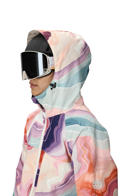686 Women's Athena Insulated Jacket Sedimentary Print