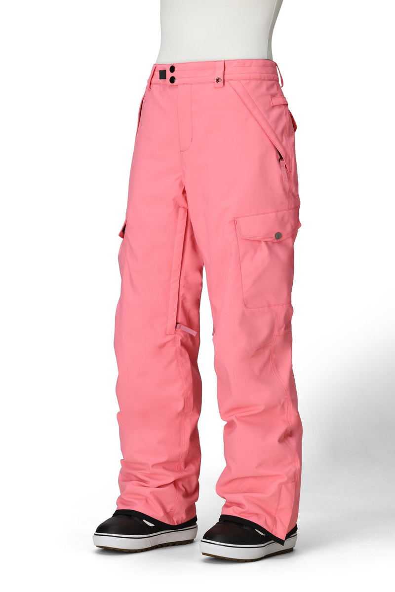 686 Women's Aura Insulated Cargo Pant Geranium Pink