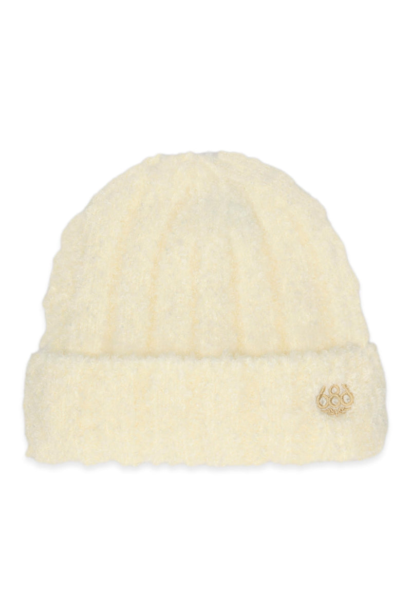 686 Women's Fuzzy Beanie White