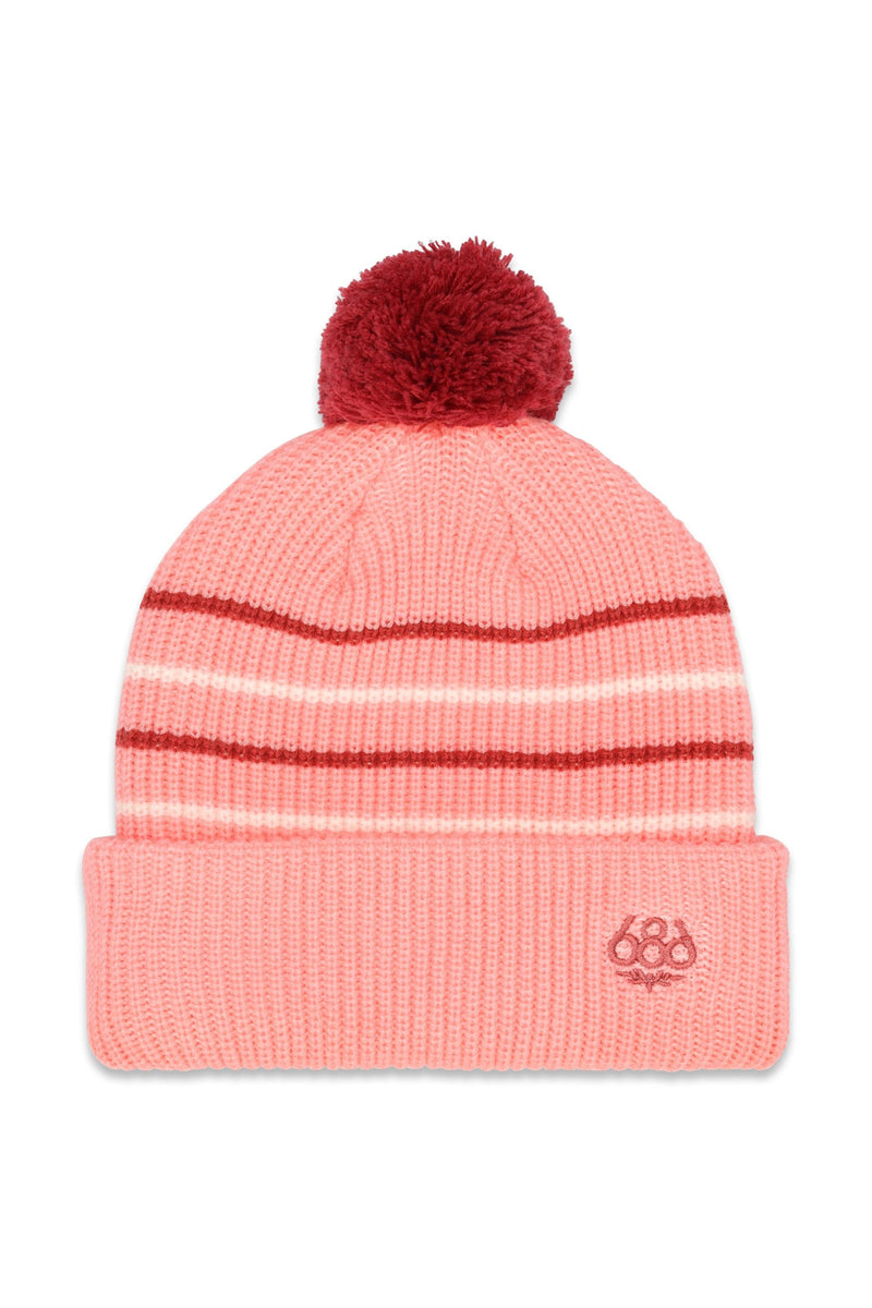 686 Youth Pom Beanie Geranium Pink