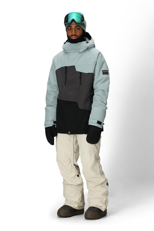 686 Geo Insulated Jacket Dusty Marine Colorblock