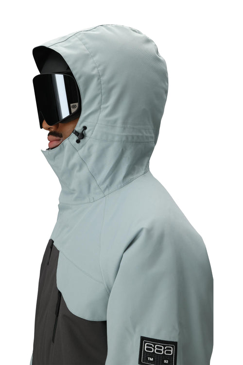 686 Geo Insulated Jacket Dusty Marine Colorblock