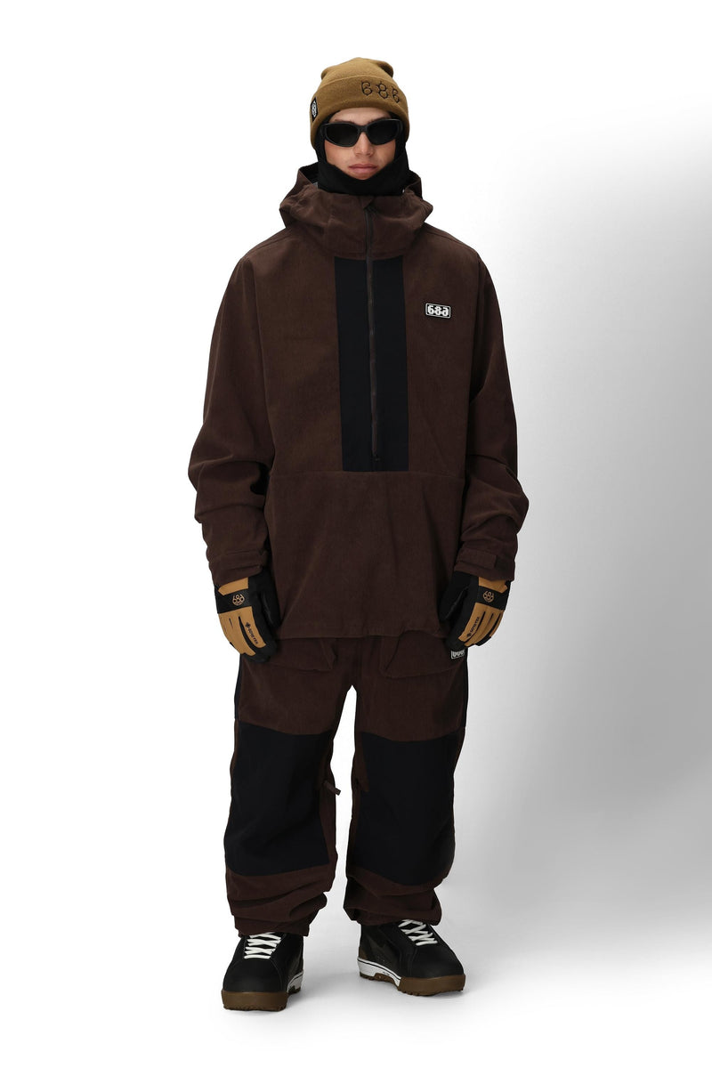 686 Ghost 2.5L Anorak Coffee Corduroy