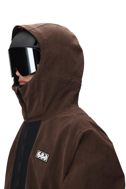 686 Ghost 2.5L Anorak Coffee Corduroy