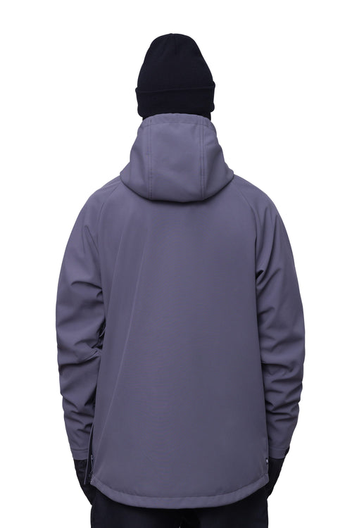 686 Waterproof Hoody Rhino Grey