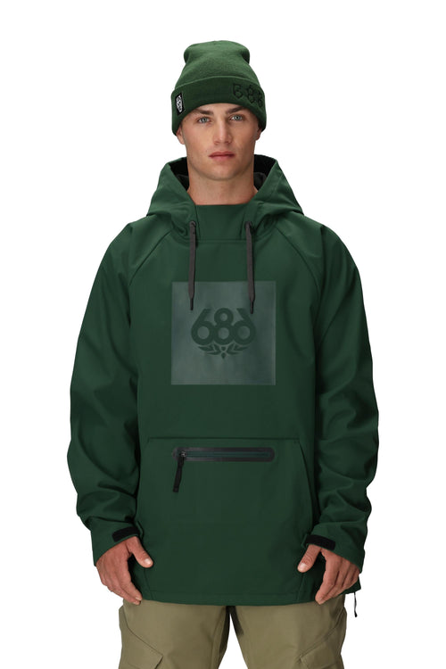 686 Waterproof Hoody Moss Green