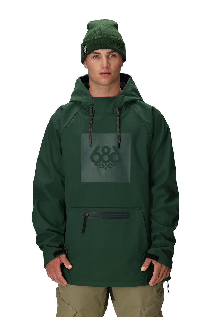 686 Waterproof Hoody Moss Green
