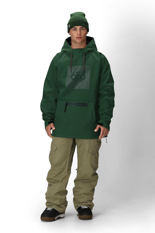 686 Waterproof Hoody Moss Green