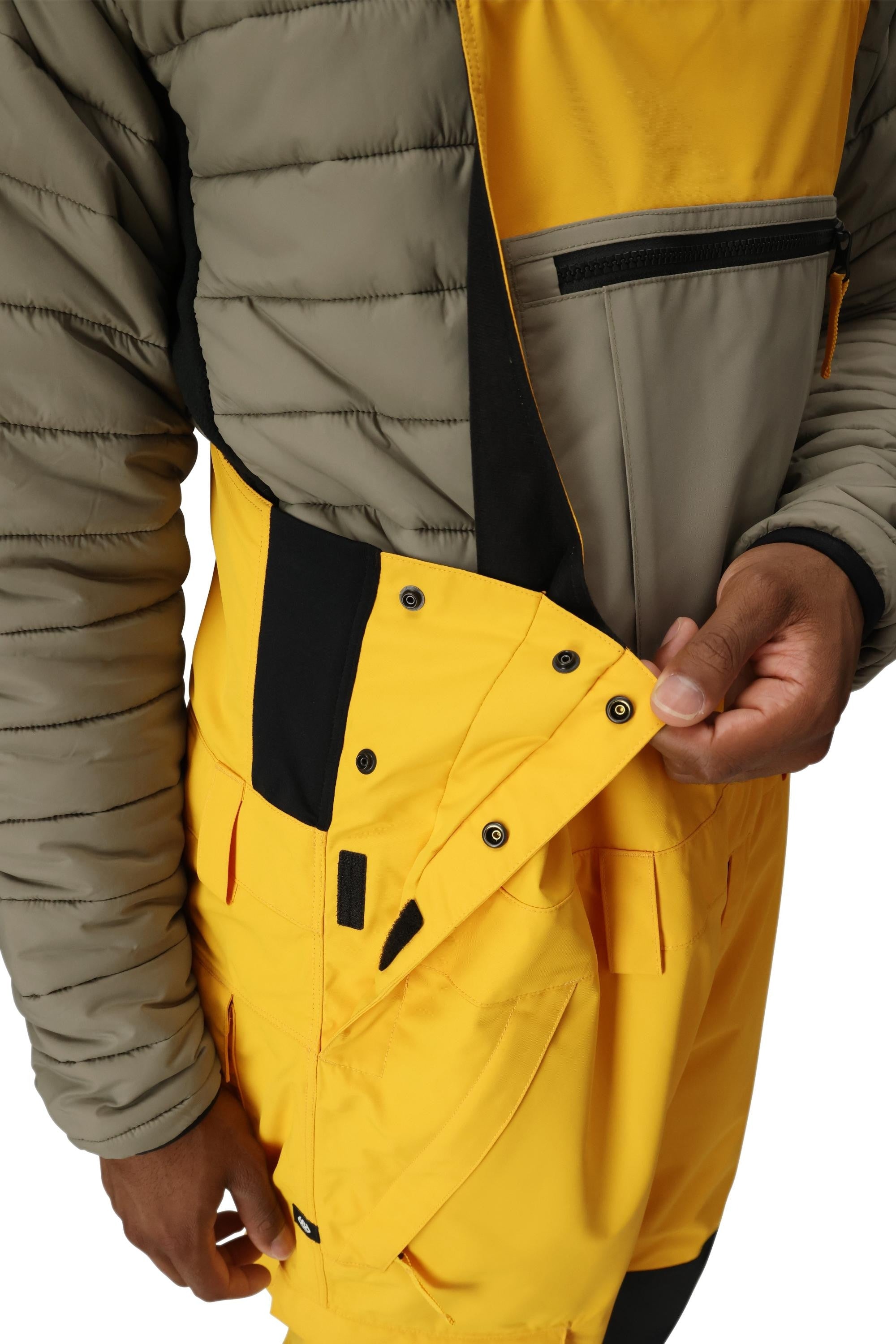 686 20K Hot Lap Shell Bib Yellow Gold Colorblock