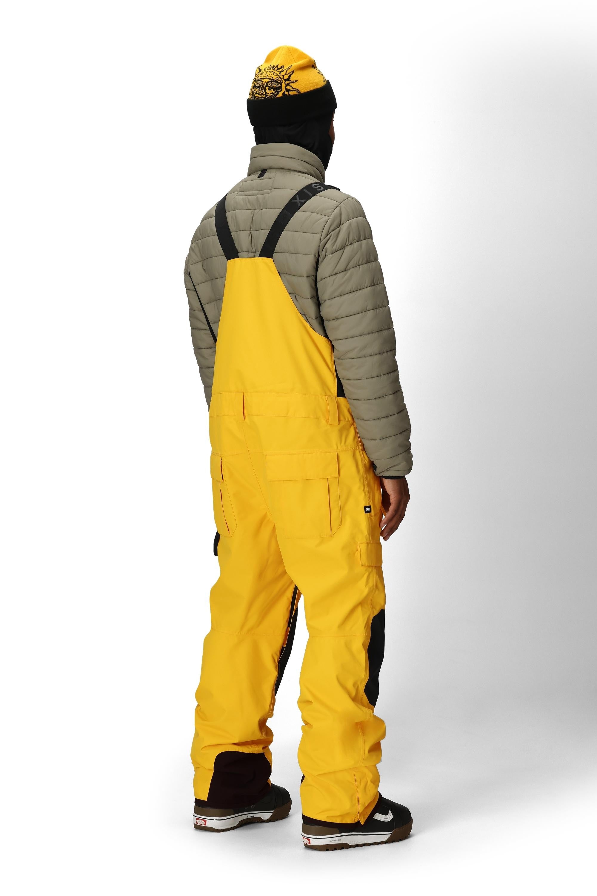 686 20K Hot Lap Shell Bib Yellow Gold Colorblock