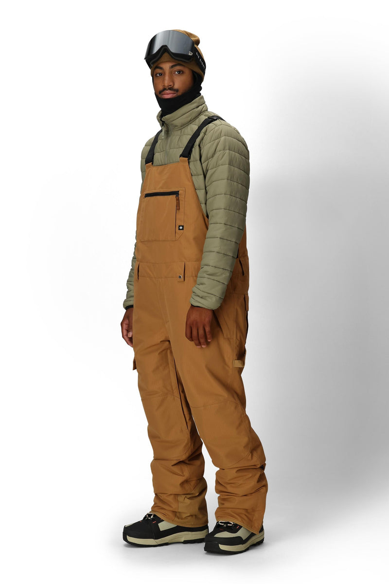 686 Hot Lap Insulated Bib Caramel Ripstop
