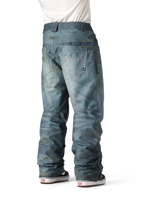 686 Deconstructed Denim Insulated Pant Indigo Denim