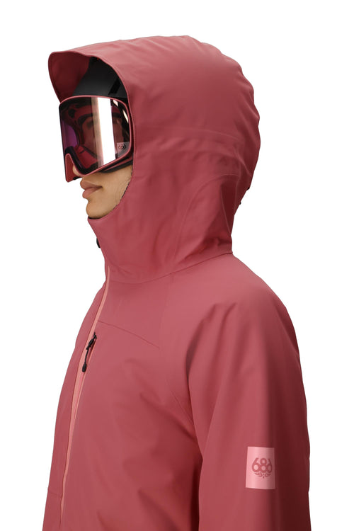 686 Women's Hydra Thermagraph Jacket Rosewood