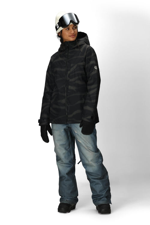 686 Women's Deconstructed Denim Insulated Pant Indigo Denim