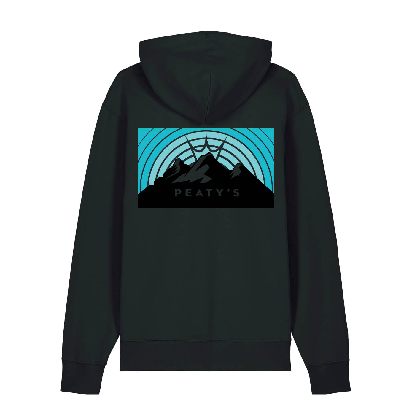 Peaty's AW25 PubWear Hoody - Sunrise / Black