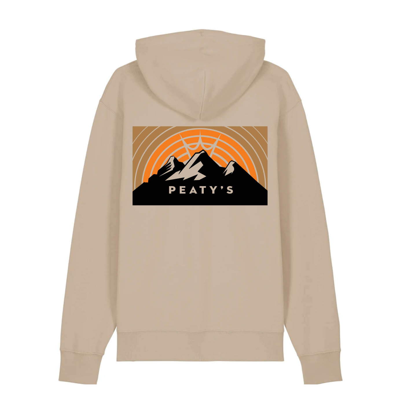 Peaty's AW25 PubWear Hoody - Sunset / Desert Dust