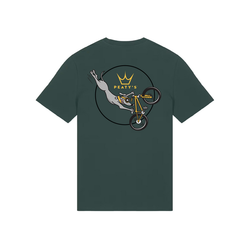 Peaty's AW25 PubWear Tee - Superdog / Glazed Green