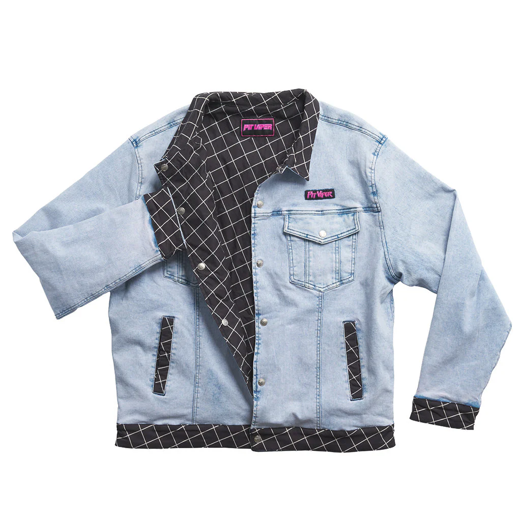 Pit Viper The Surge Matrix Sport Denim Reversible Jacket