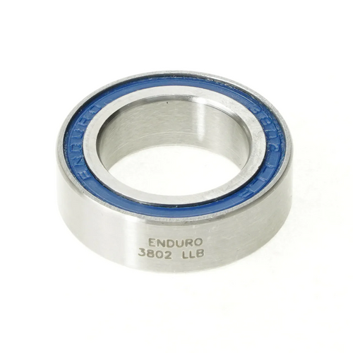 Enduro Bearings 3802LLB - ABEC 3 - Double Row Angular Contact - 15X24X7