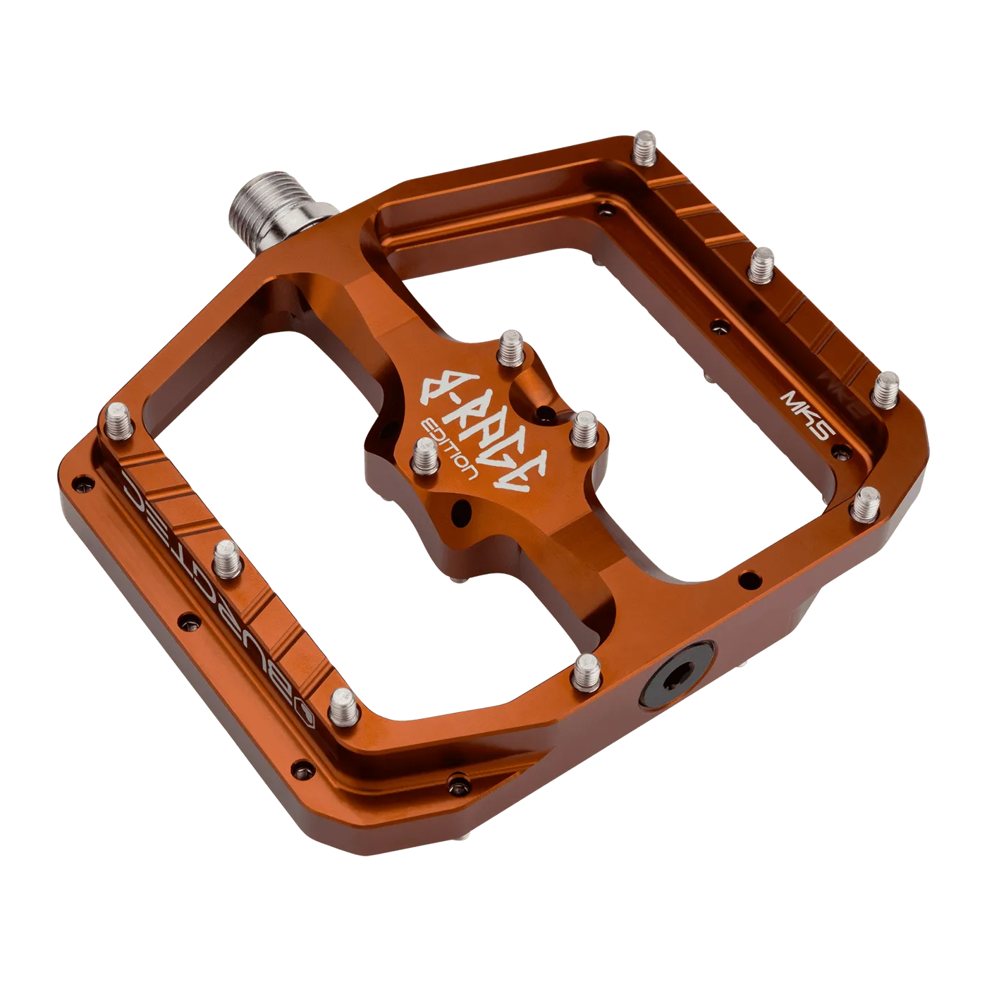 BURGTEC Penthouse Flat MK5 B-­Rage Edition Pedals Kash Bronze